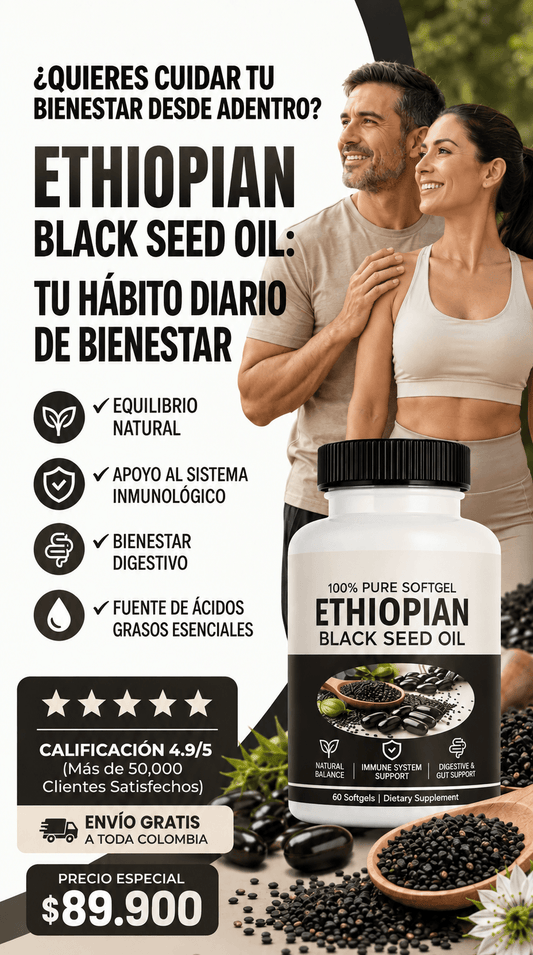 ETHIOPIAN BLACK SEED OIL ®